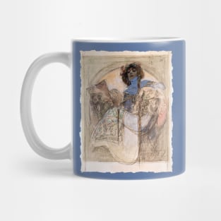 Study for a poster of Sarah Bernhardt Mug